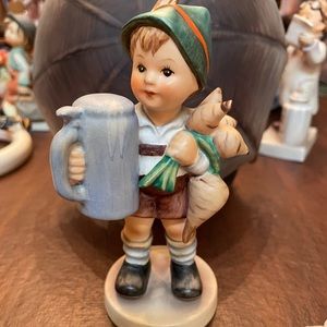 Goebel Hummel For Father , TmK 3, 6”, 87, Some Crazing, No Box